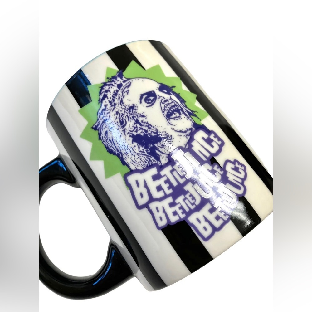 Beetlejuice Beetle Juice Extra Large Coffee Mug Cup Halloween Gift